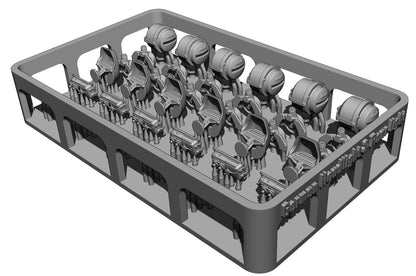 BSK Model 1/35 German Headlight and Taillight Set for Scale Models
