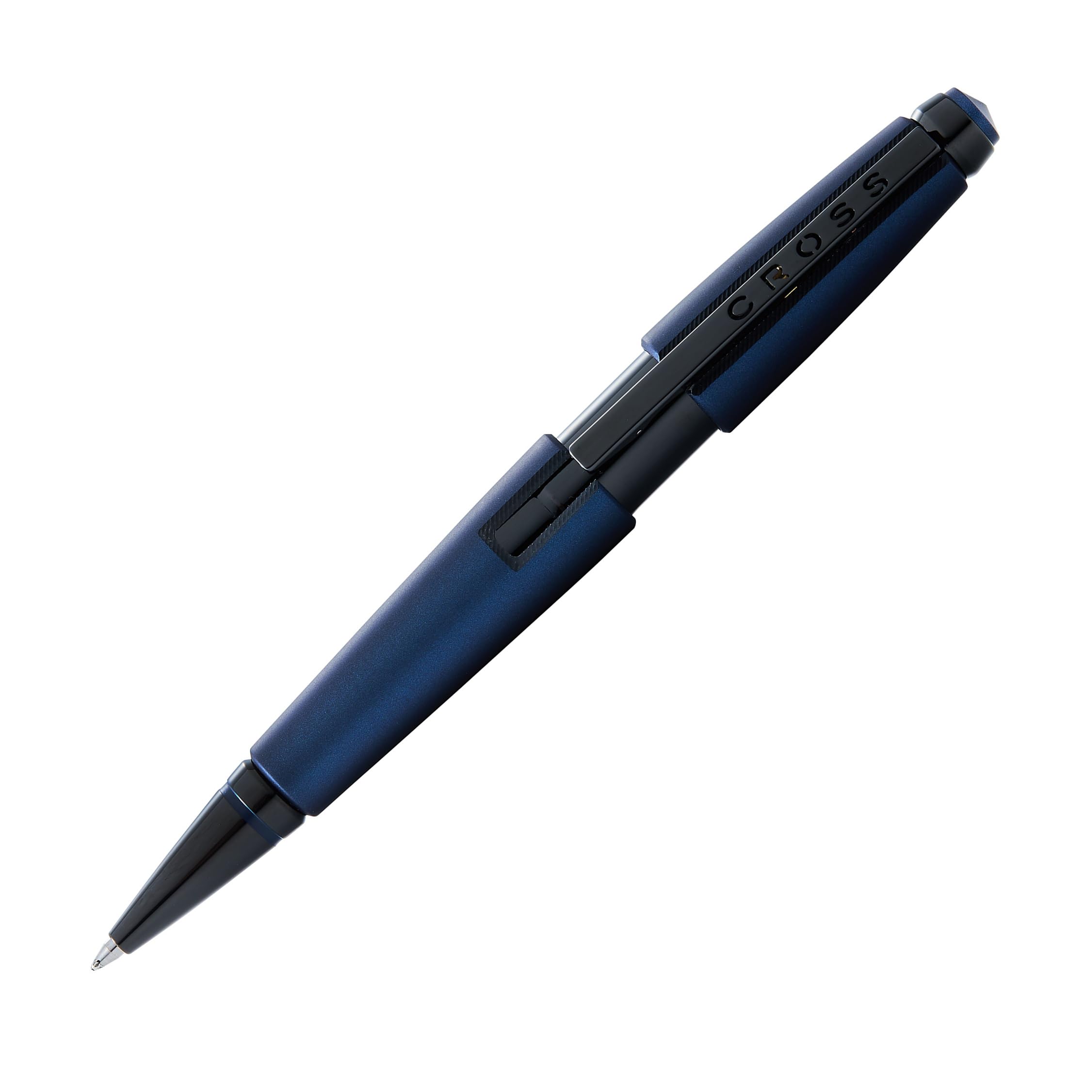 Cross Edge Rollerball Pen Matte Blue Lacquer