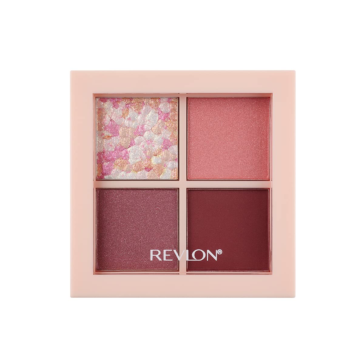 REVLON Dazzle Eyeshadow Quad Vintage Rose 3g with Vibrant Colors