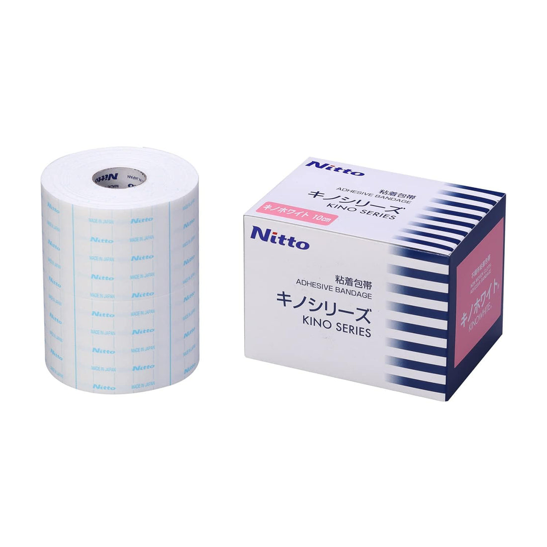 Nitoms Non-Woven Adhesive Bandage 10cm x 10m for Strong Adhesion