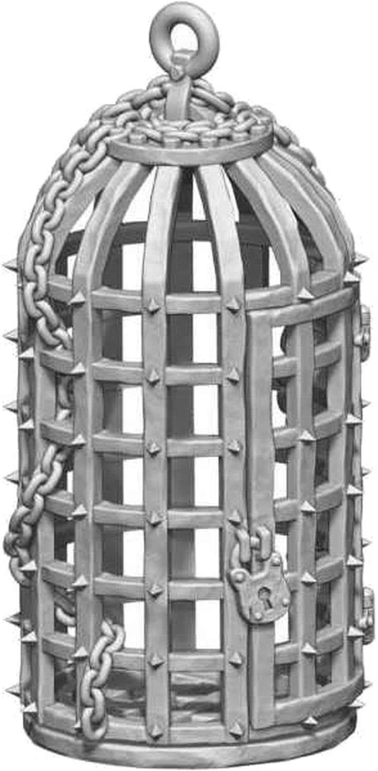 Green Stuff World 1/48 Dungeon Cage 3D Printed Model Kit