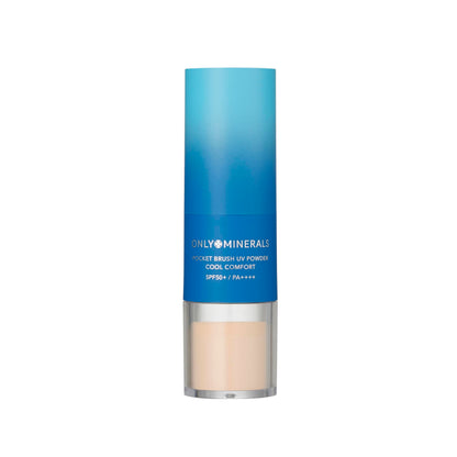 ONLY MINERALS Pocket Brush UV Powder Cool Comfort EX01 Natural 3g