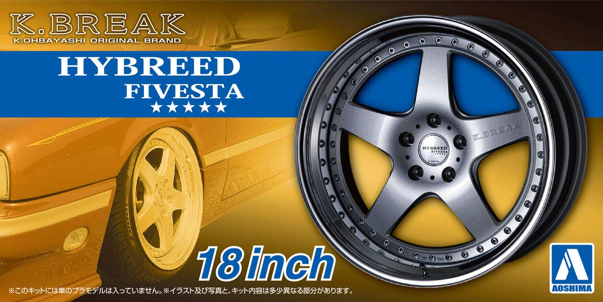 AOSHIMA 1/24 The Tuned Parts Series K-BREAK Hybrid Five Star Model Parts
