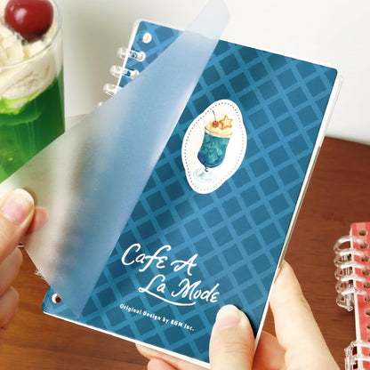 bgm Seal Notebook Cafe Alamo Soda Sky Blue BN-SC004