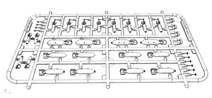 Arma Hobby 1/72 WWII American Bomb Set Model Parts