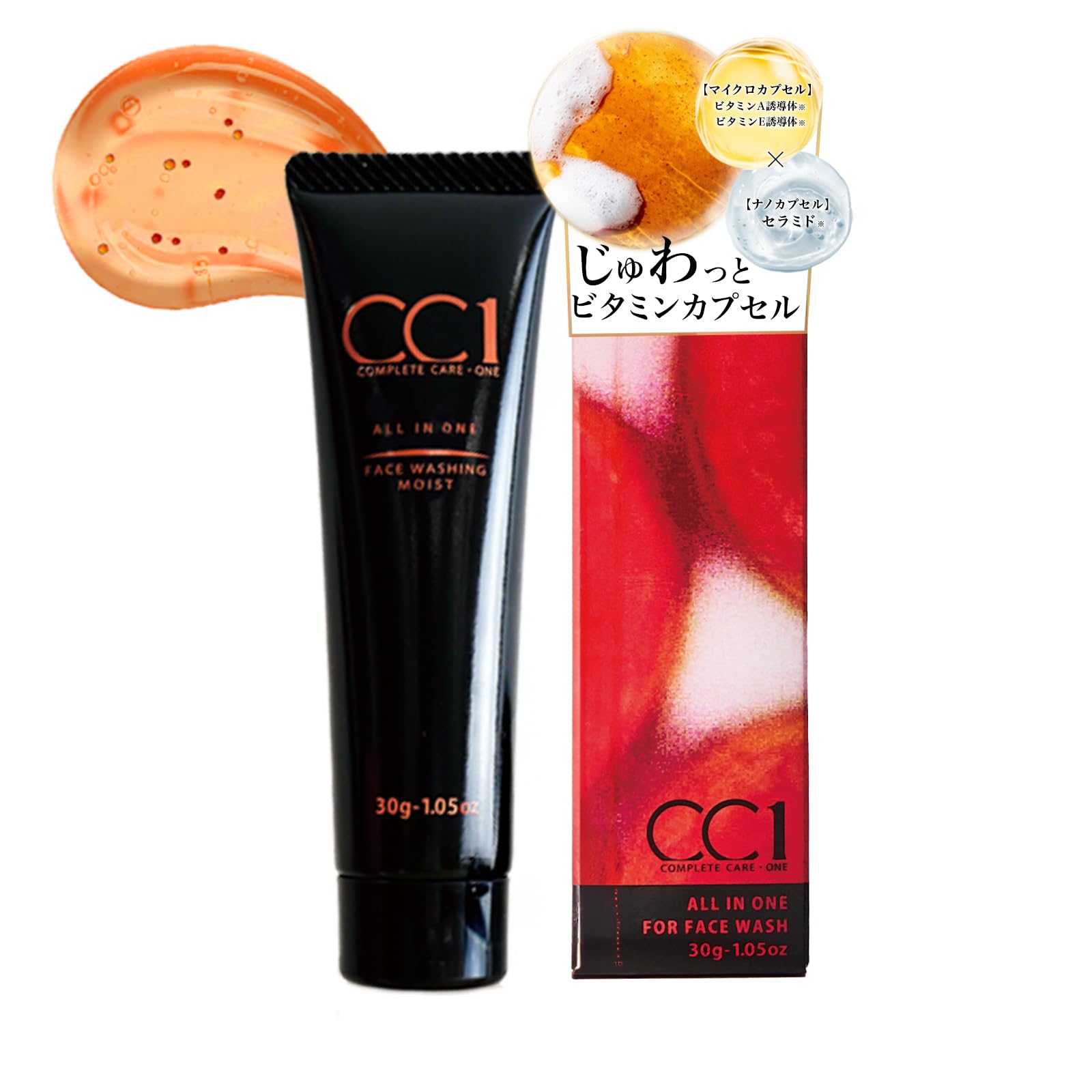 Prostaff Face Washing Moist 30g All-in-One Cleansing Foam