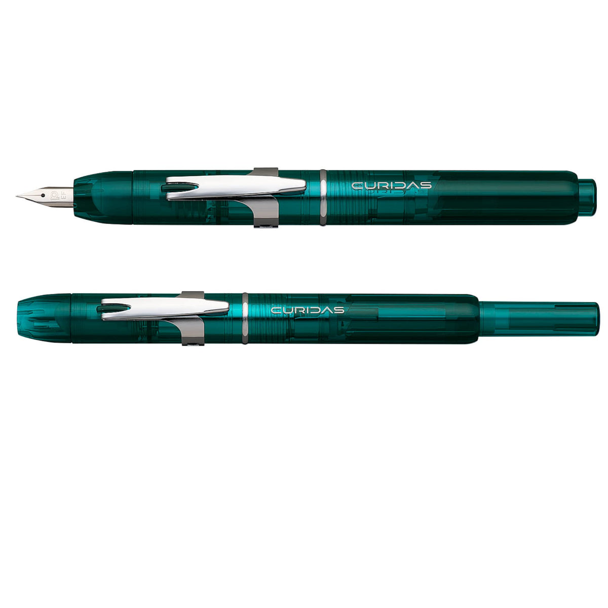 Platinum Fountain Pen Curidas Urban Green Extra Fine