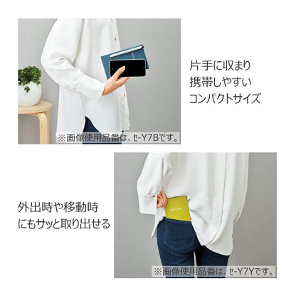 KOKUYO Sketch Notebook Set with 3mm Grid in Sulfur Yellow