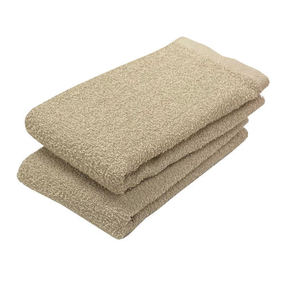 IMAMURA Face Towel Set Beige 34x85cm Ideal for Daily Use
