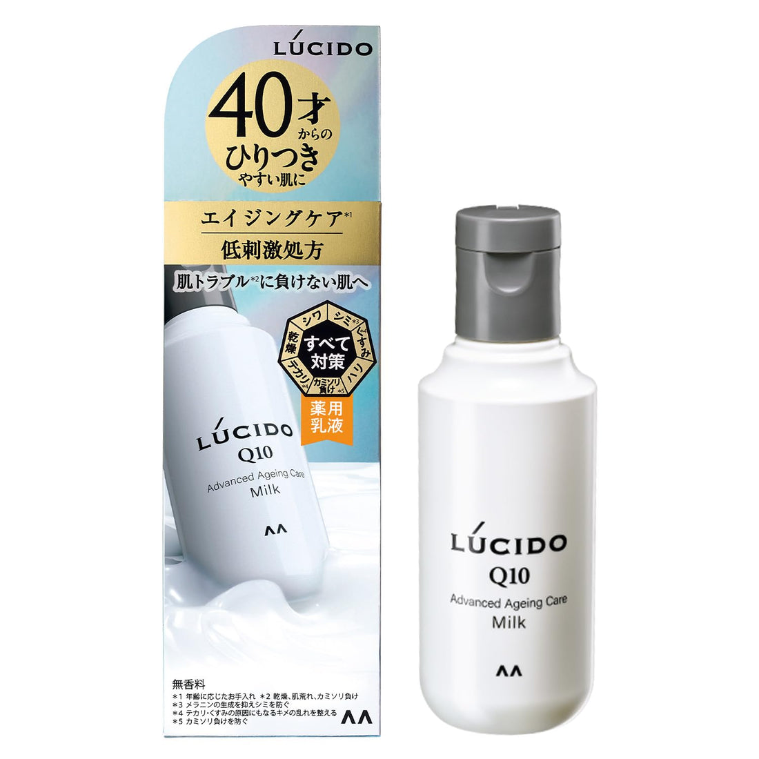 LUCIDO Advanced Repair Emulsion Fragrance-Free 110ml for Japanese Skincare
