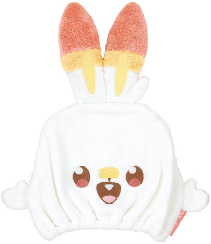 Skater Hair Drying Towel Cap Quick-Drying with Pokémon Design