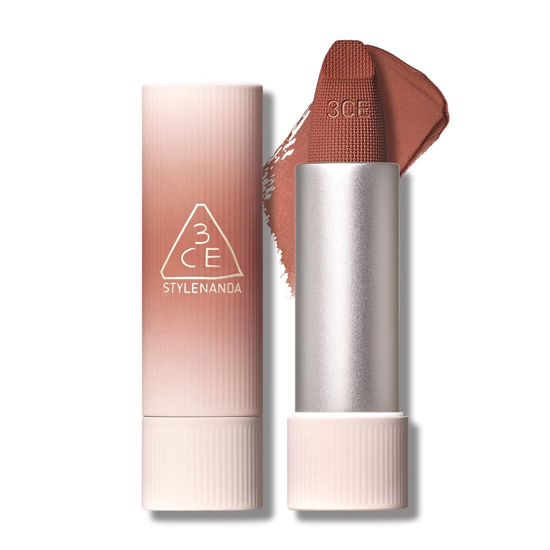 3CE Cashmere Hug Lipstick 09 Taupe Beige Lip Color