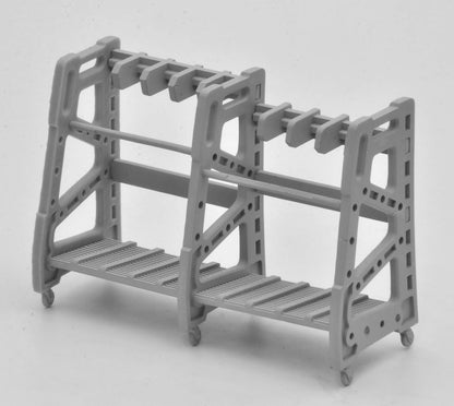 TOMYTEC Little Armory LD025 Gun Rack E Scale Model Kit
