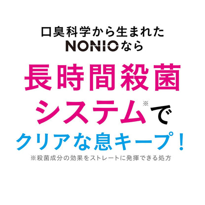 NONIO Mouthwash Splash Citrus Mint 600ml with Mini Rinse 80ml