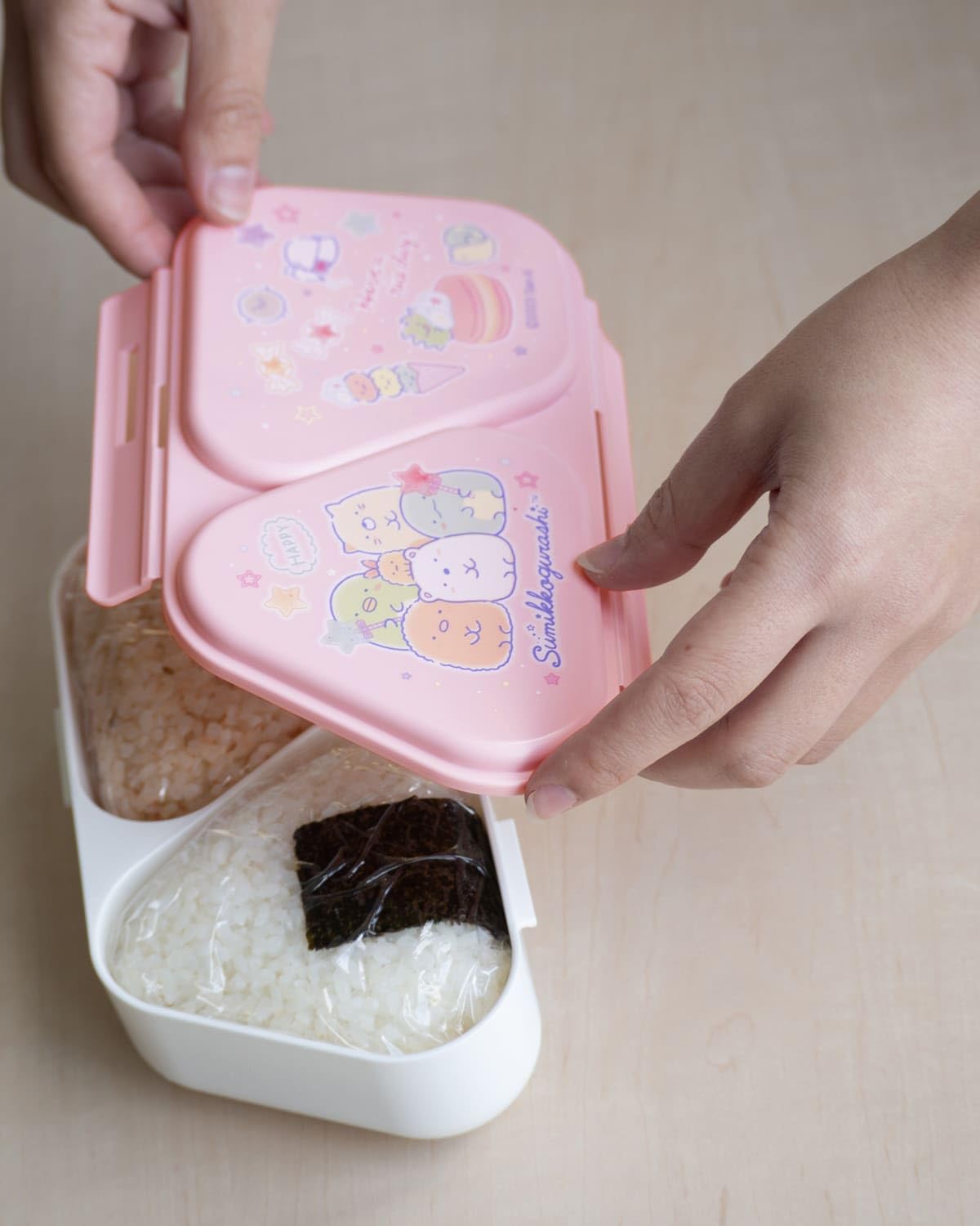 OSK Onigiri Lunch Case 465ml for Fun and Practical Meals