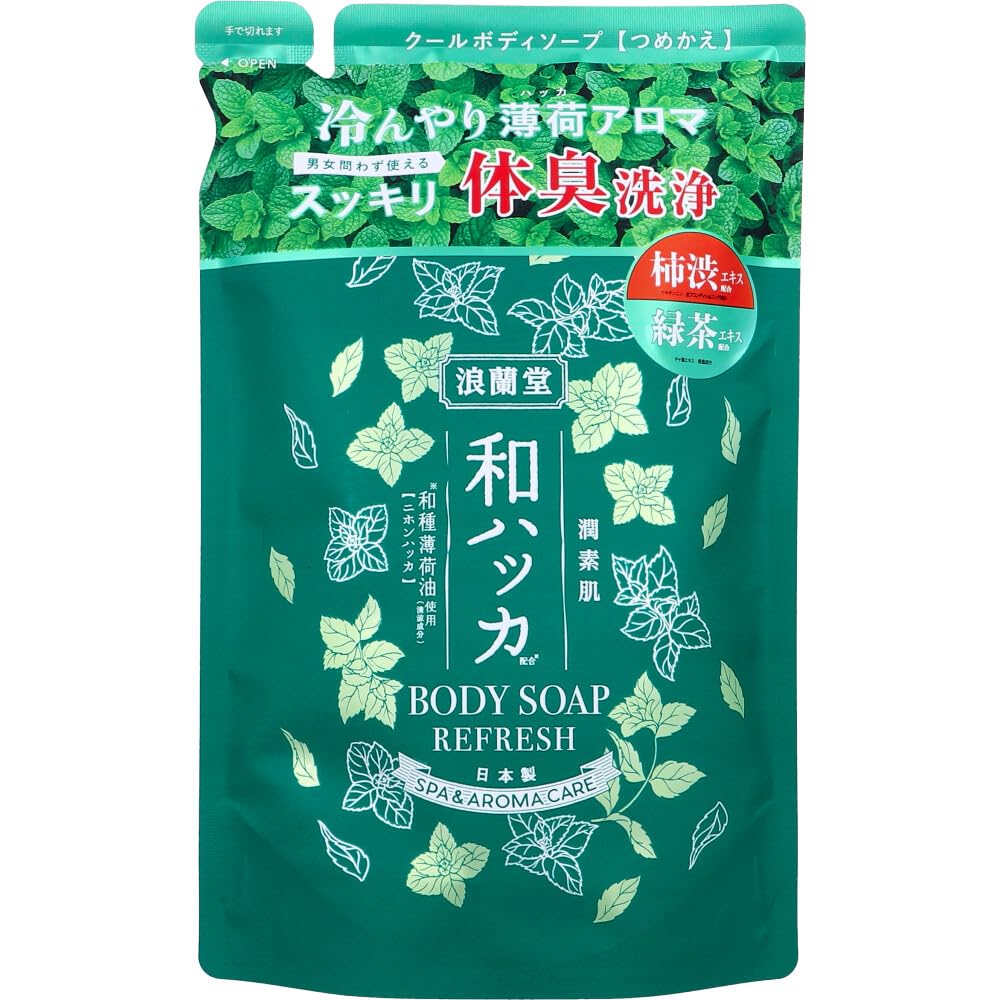 Cosmetex Roland Refreshing Mint Body Soap Refill 380ml