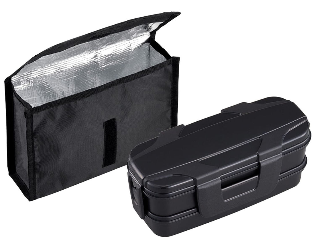 OSK Two-Tiered Lunch Box with Insulated Case
