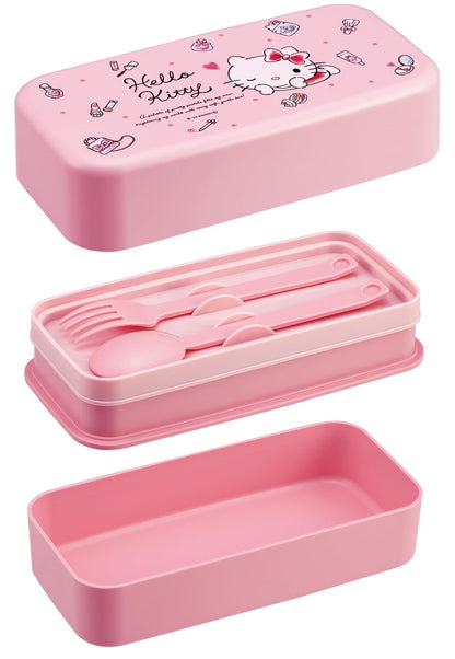 Skater Biomass Lunch Box with Cutlery 1000ml for Easy Meal Prep