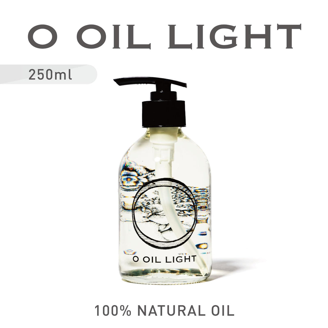 O SKIN &amp; HAIR O Oil Light 250ml Nourishing Hair and Body Oil