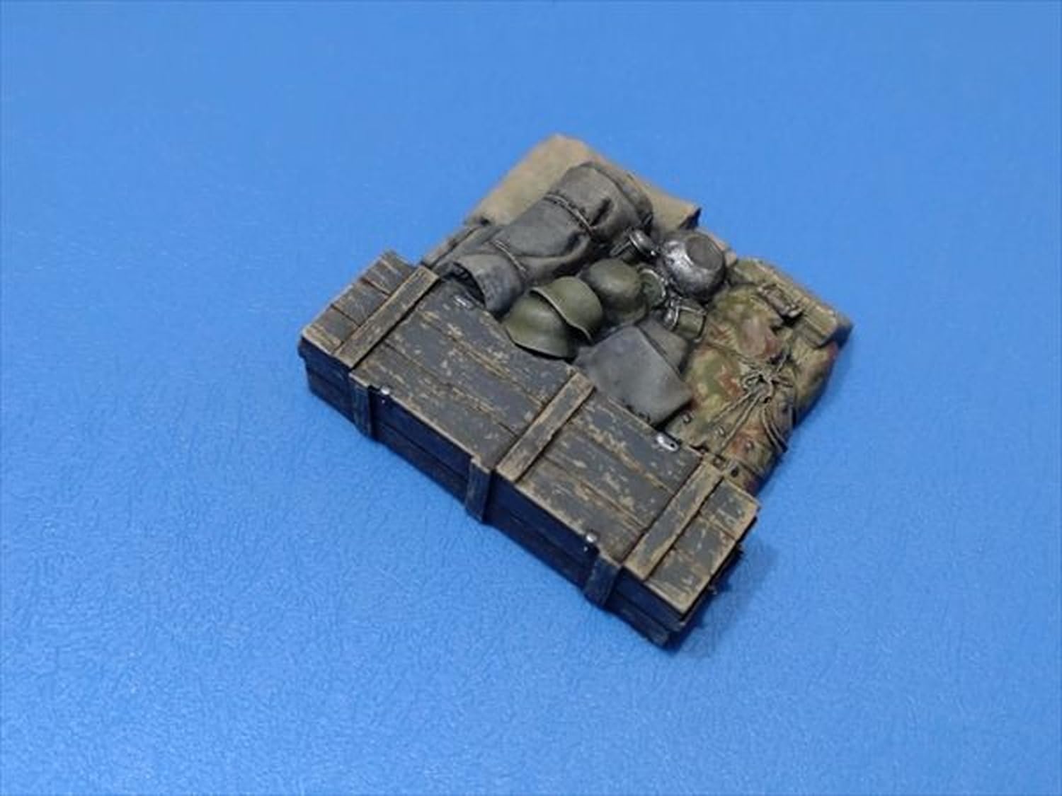 Workshop Shin 1/35 Rear Cargo Set for Early Type Sturmgeschutz Model Kit Parts