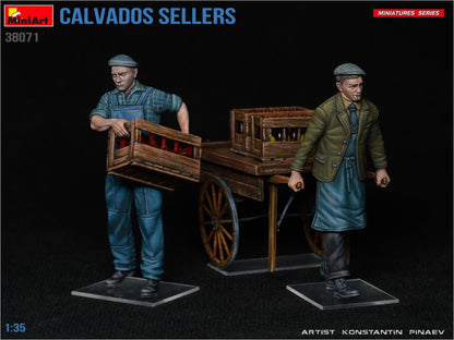 Miniart 1/35 Calvados Figures Set with 2 Models