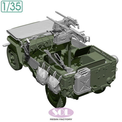 Sol Model 1/35 WWII US 1/4 Ton General Purpose Truck Detail-Up Set
