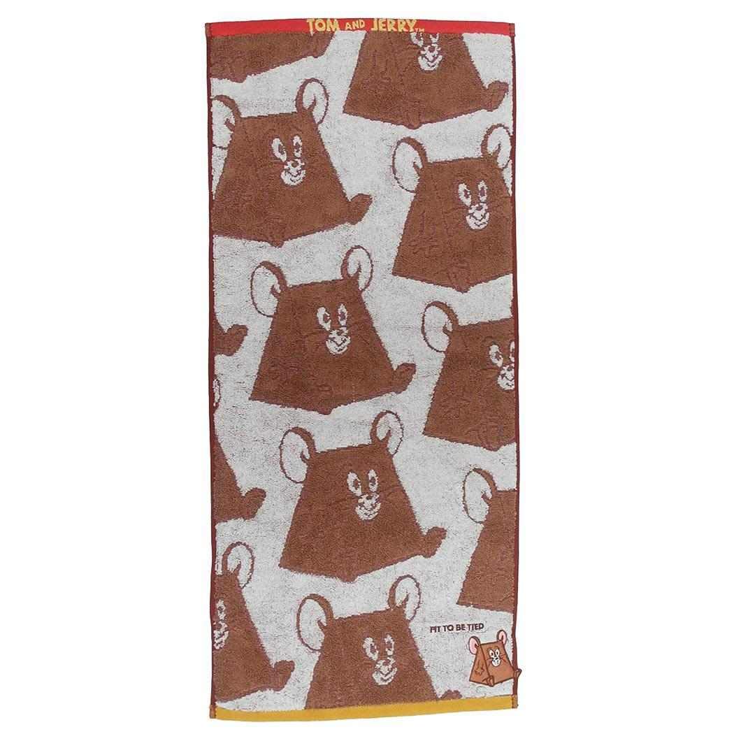 Marushin Face Towel Tom and Jerry Embroidered Antibacterial Cotton