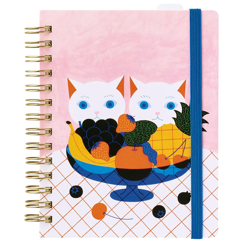 Kingjim Notebook Hitotoki Passport Size Fruits