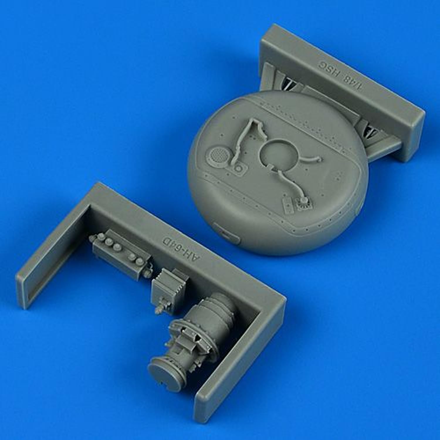 Quickboost 1/48 AH-64D Apache Longbow AN/APG-78 Radar Model Parts