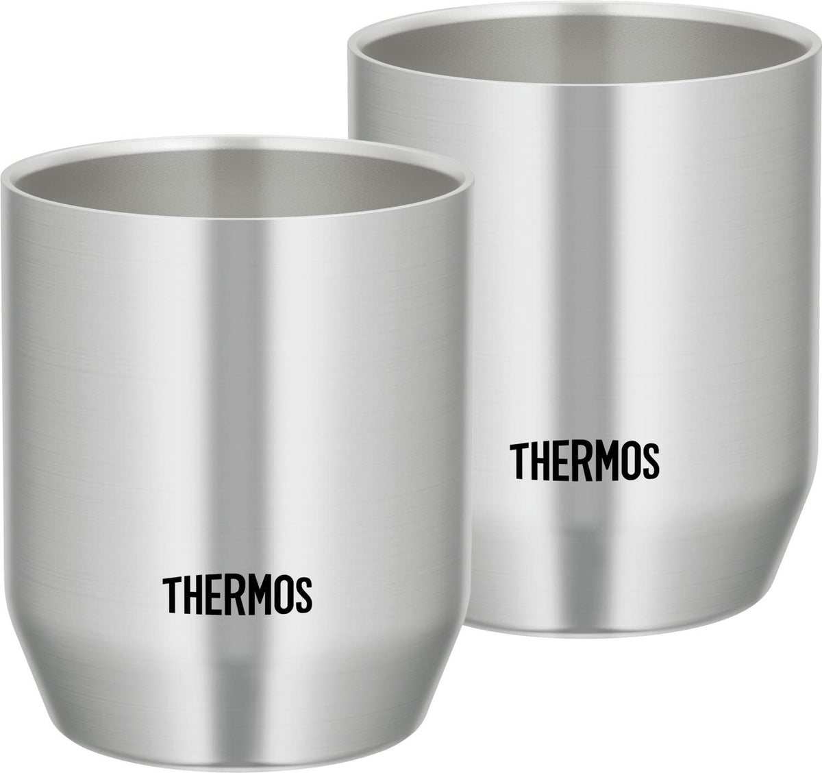 THERMOS Vacuum Insulated Cup 360ml Stainless Steel Set of 2