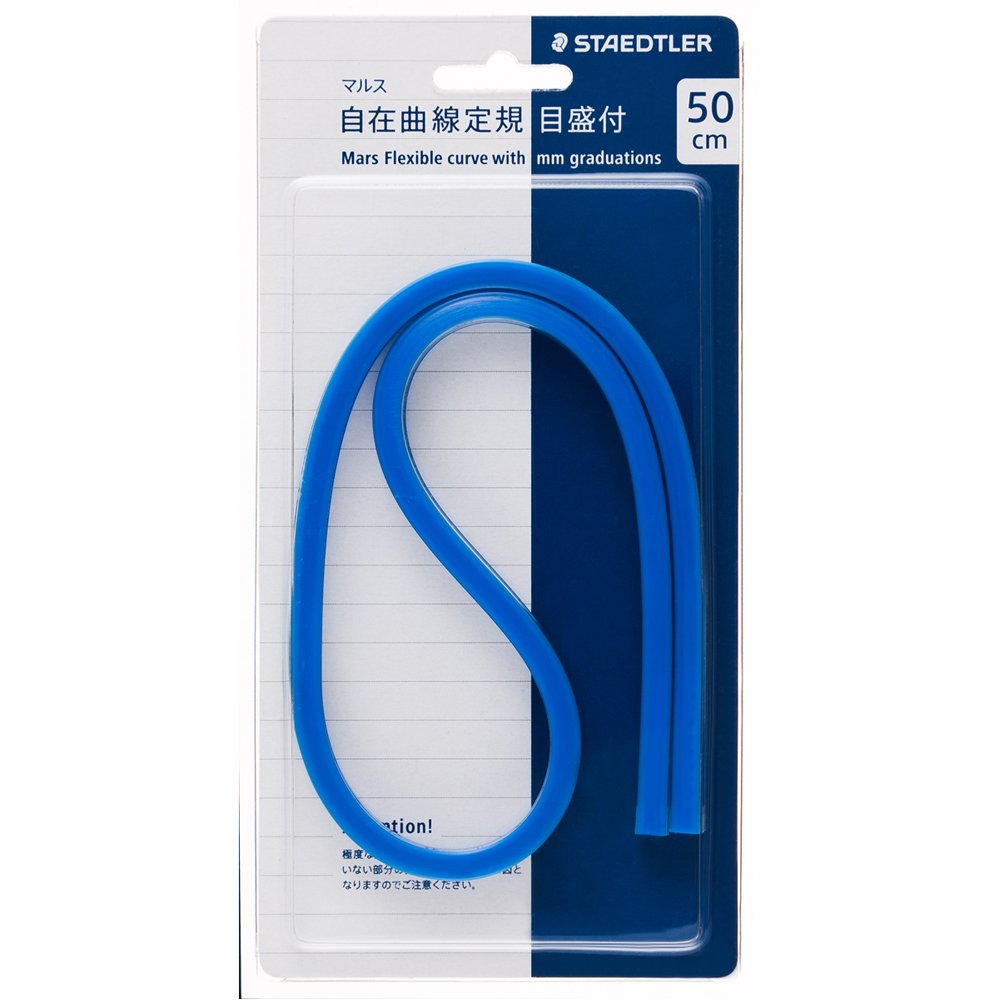 STAEDTLER Flexible Curve Ruler 50cm with Scale