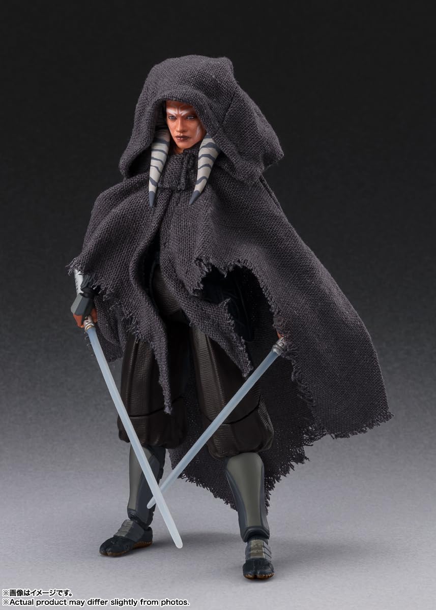 TAMASHII NATIONS S.H.Figuarts Ahsoka Tano (STAR WARS: Ahsoka), Approx. 150 mm