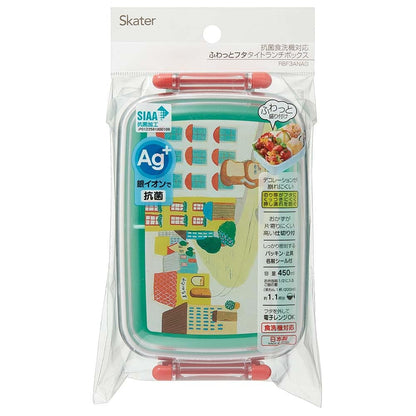 Skater Bento Box for Kids 450ml Dome-Shaped Lid Made in Japan