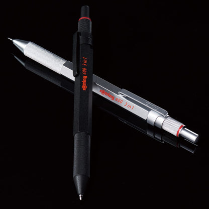 Rotring 600 3-in-1 Silver Mechanical Pencil