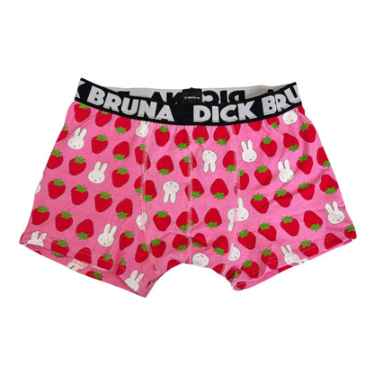 Small Planet Miffy Boxer Briefs with Strawberries Size M