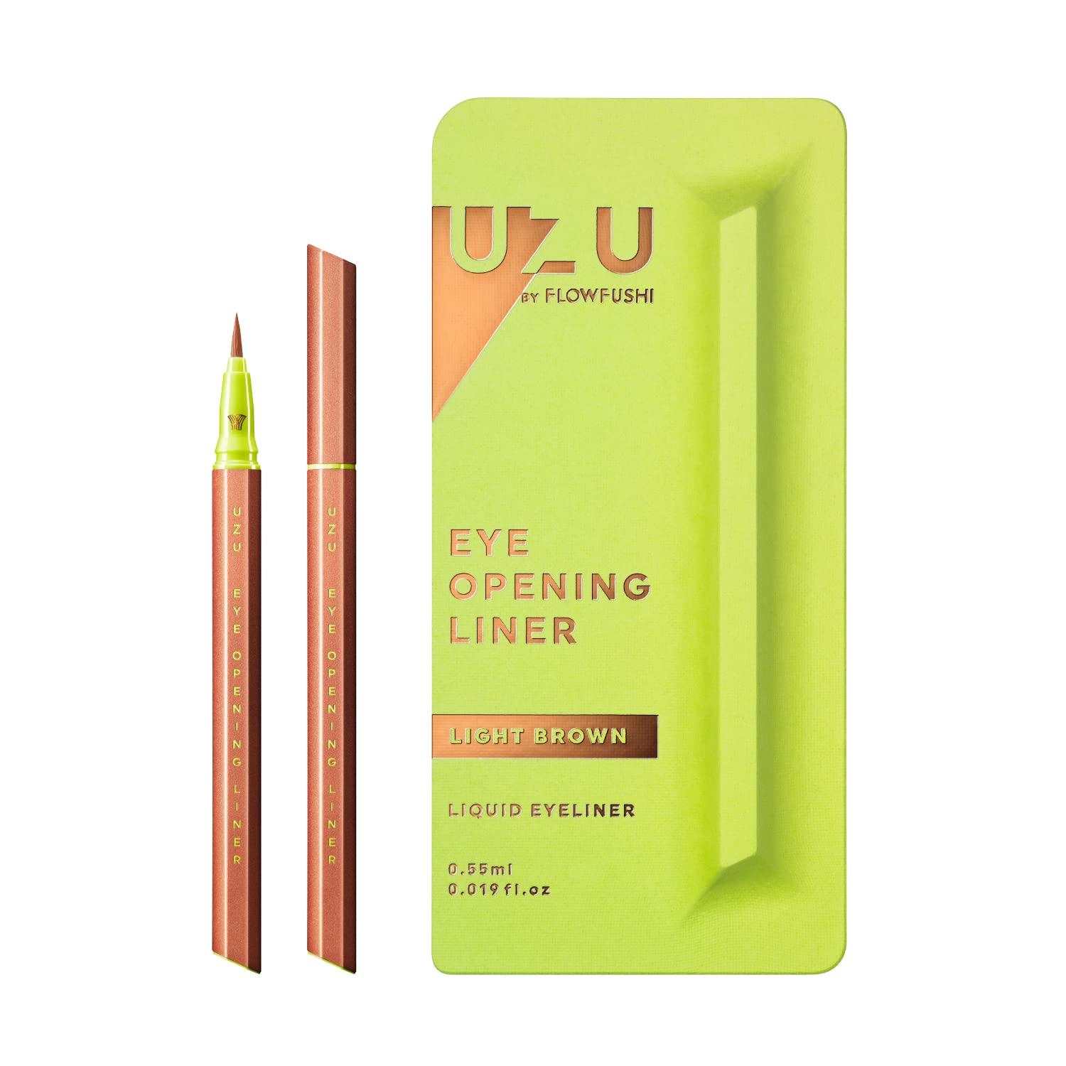 UZU Liquid Eyeliner Light Brown for Effortless Eye Definition