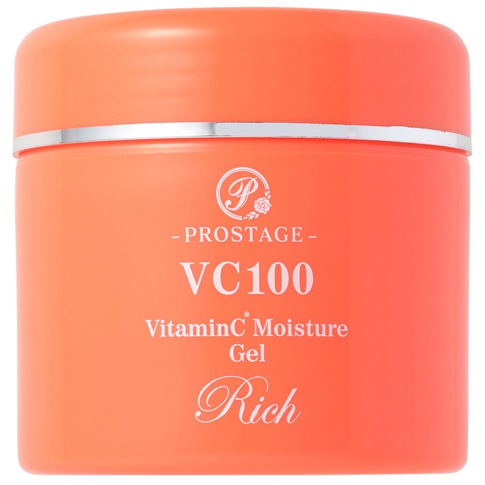 Prostage VC100 Moisture Gel Rich 200g for Japanese Skincare