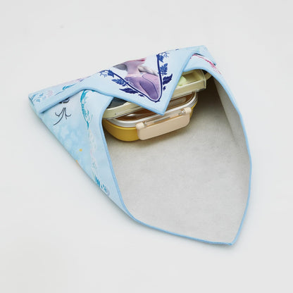 Skater Lunch Wrap Cloth Easy to Use Frozen 2 Design