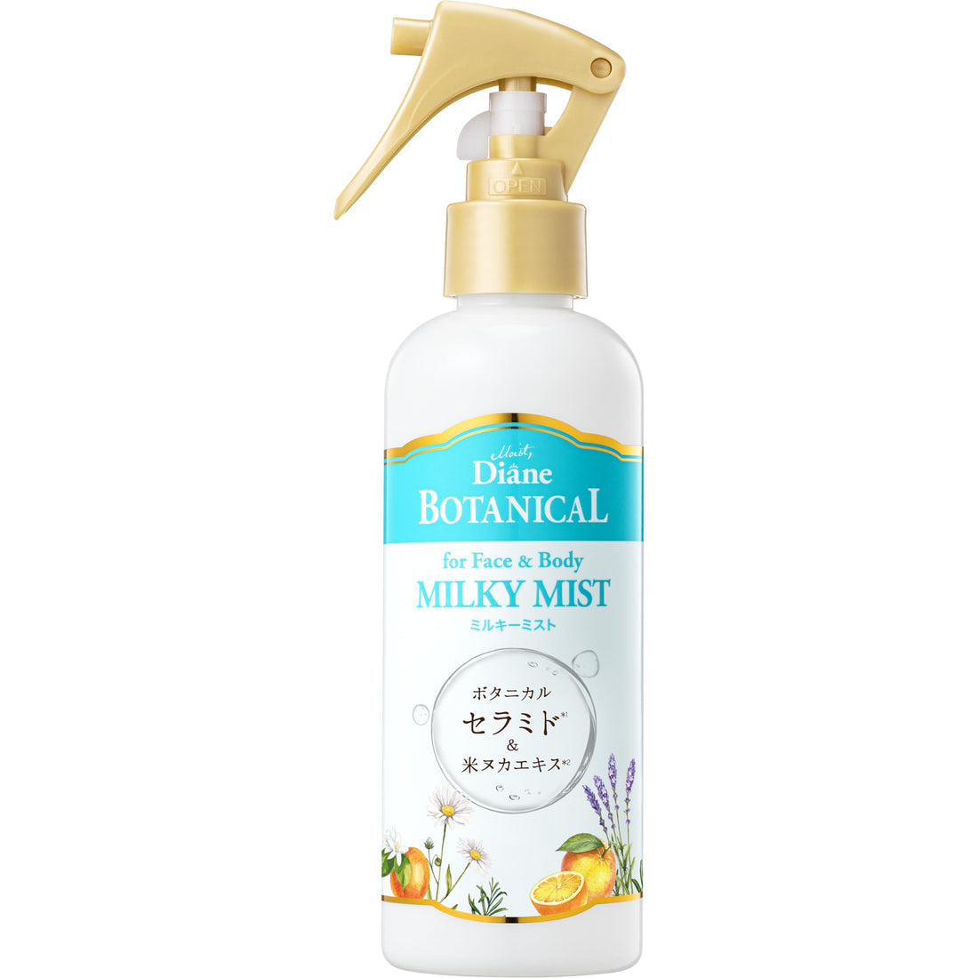 Diane BOTANICAL Milky Mist 200ml Gentle Moisturizing Mist