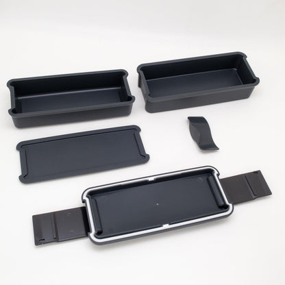 OSK Comfortable Two-Tier Lunch Box with Dividers 340ml and 310ml