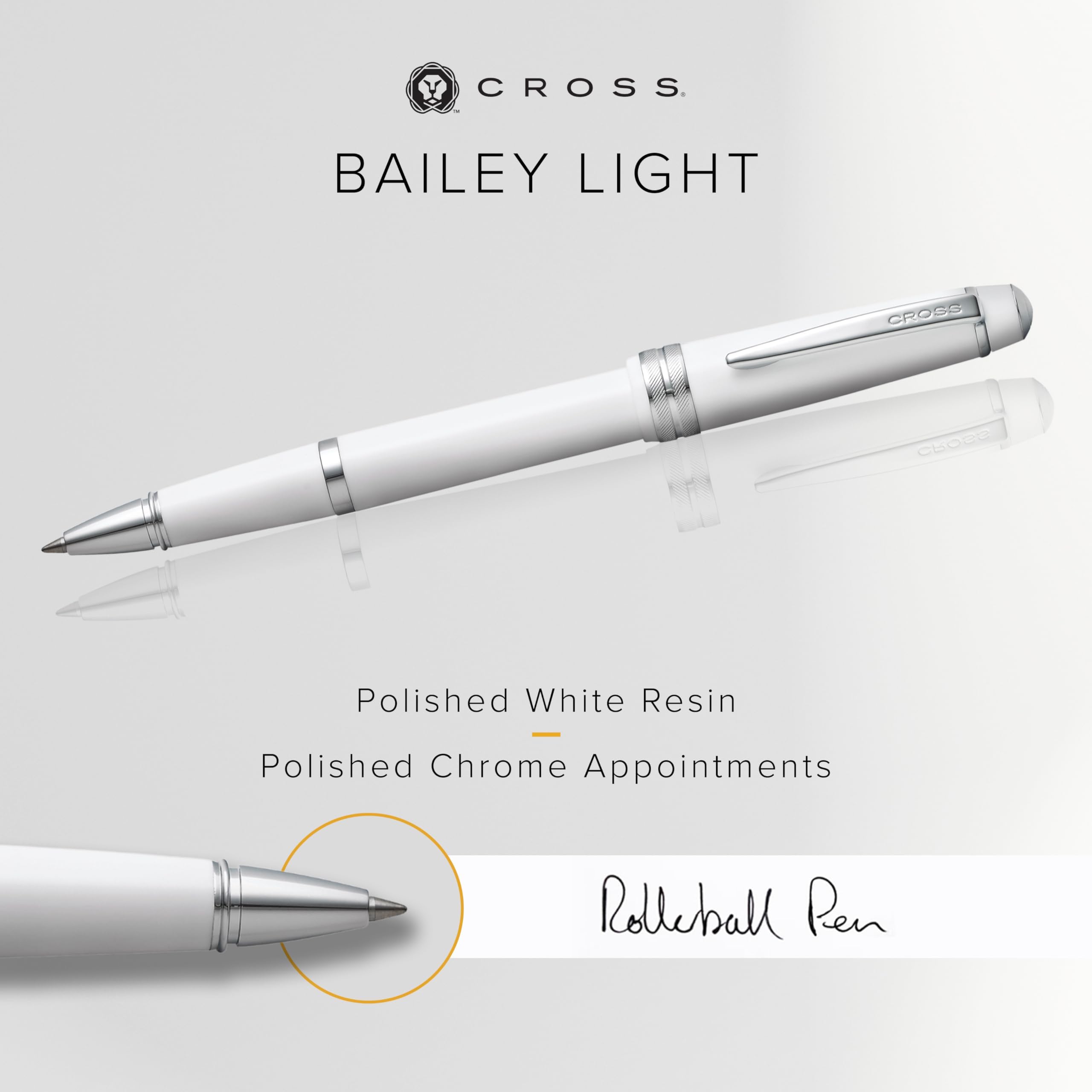CROSS Roller Ball White for Smooth Application