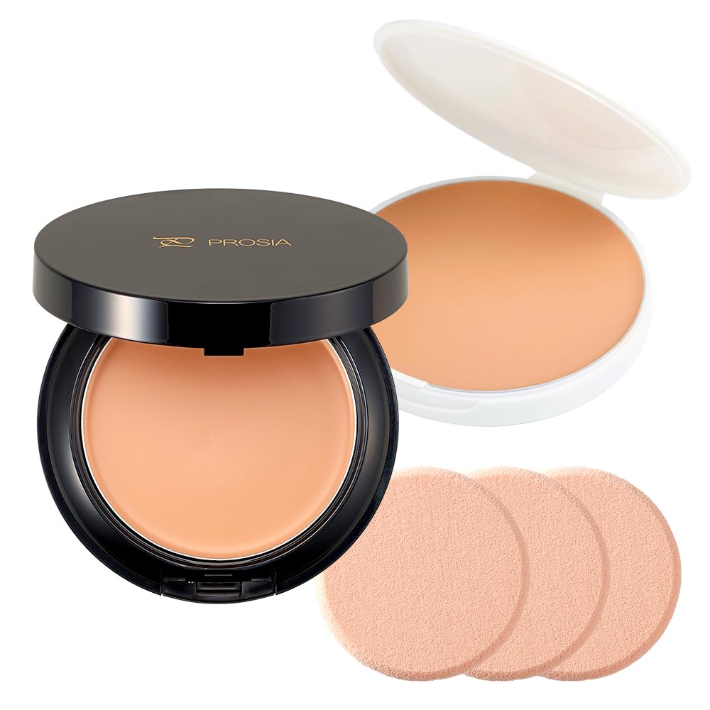 PROSIA Cream Foundation Pink Ocher Set 11.5g x 2 for Radiant Skin