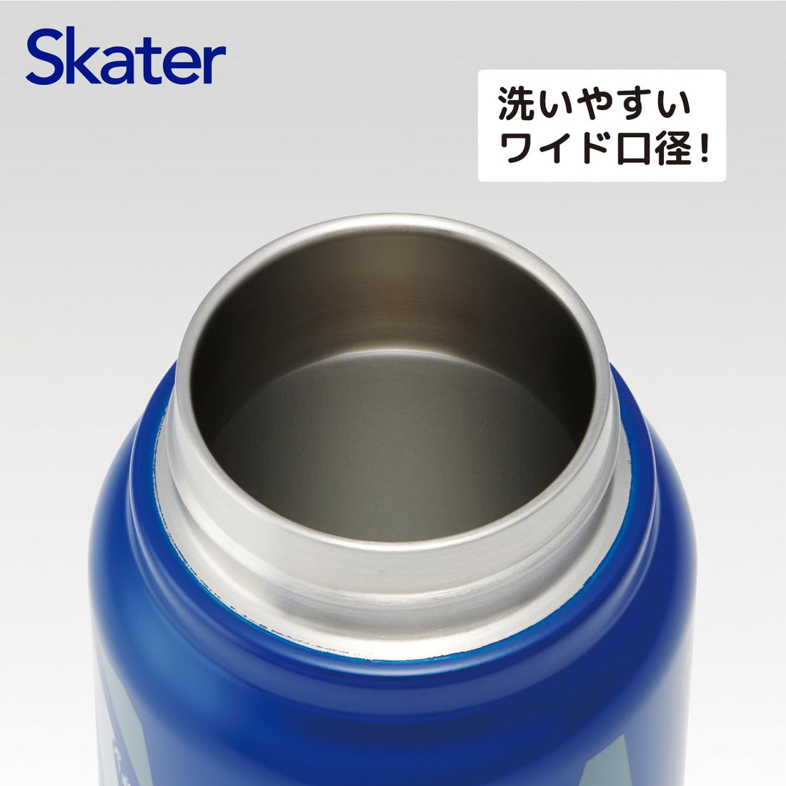 Skater Insulated Stainless Steel Mug Bottle 500ml with Screw Handle