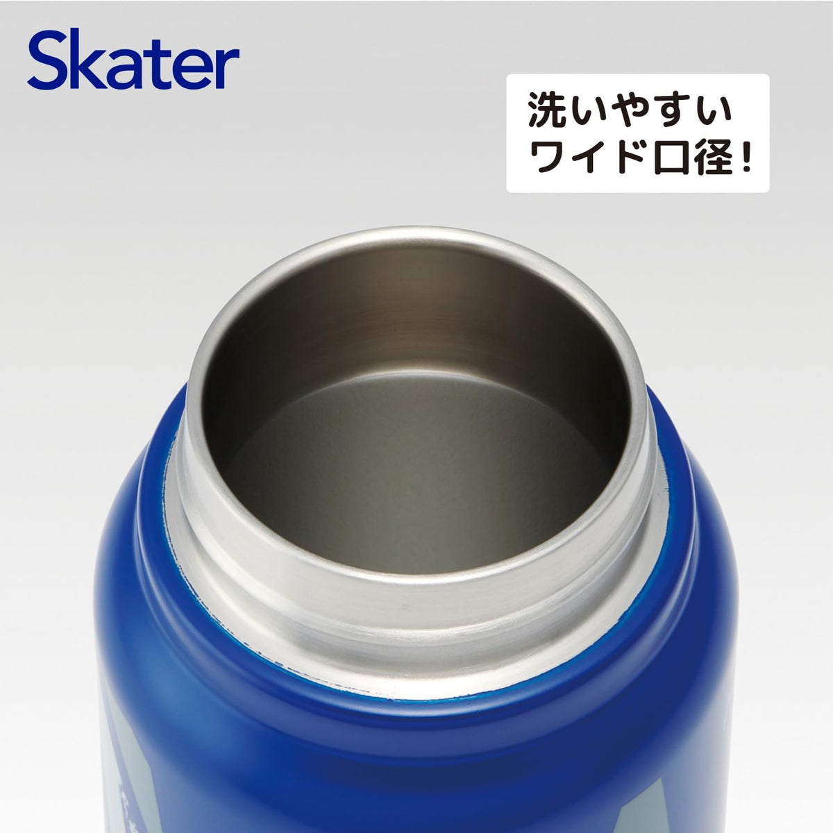 Skater Insulated Stainless Steel Mug Bottle 500ml with Screw Handle