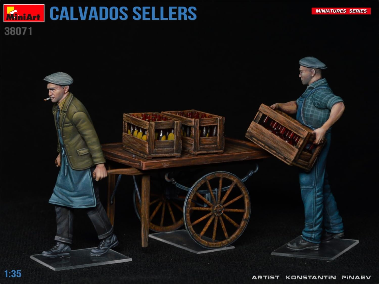 Miniart 1/35 Calvados Figures Set with 2 Models