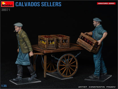 Miniart 1/35 Calvados Figures Set with 2 Models