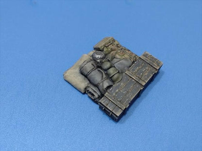 Workshop Shin 1/35 Rear Cargo Set for Early Type Sturmgeschutz Model Kit Parts