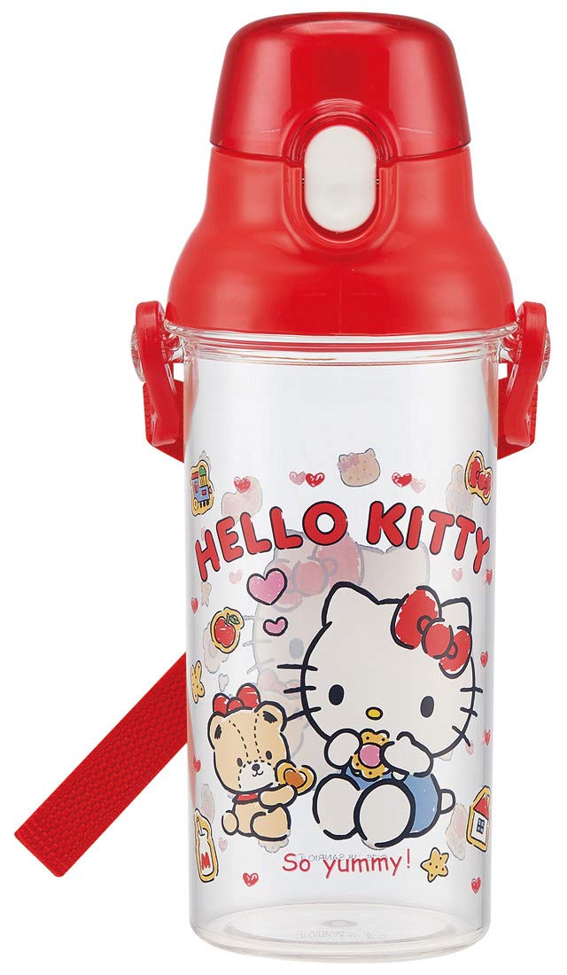 Skater Hello Kitty Clear Bottle 480ml for Kids