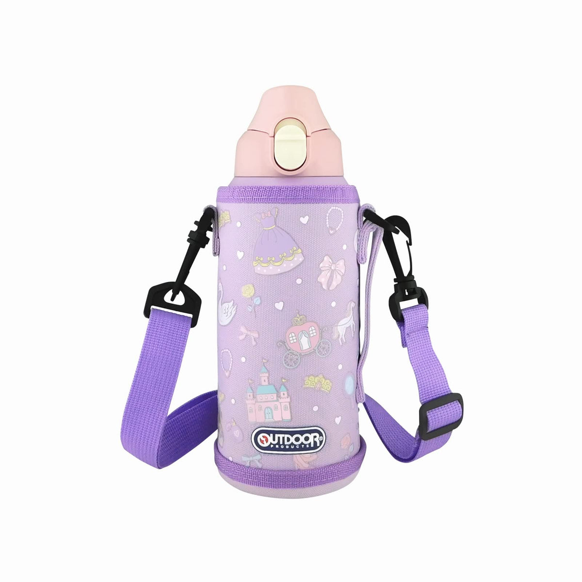 OUTDOOR PRODUCTS Stainless Steel One-Push Bottle 700ml for Kids