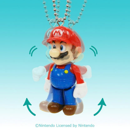 Morimotosangyou Super Mario Swing Mascot Ver.2 Luigi Figure 35x63x25mm